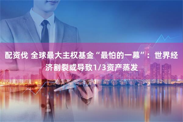 配资伐 全球最大主权基金“最怕的一幕”：世界经济割裂或导致1/3资产蒸发