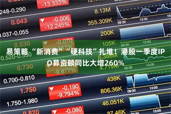 易策略 “新消费”“硬科技”扎堆！港股一季度IPO募资额同比大增260%